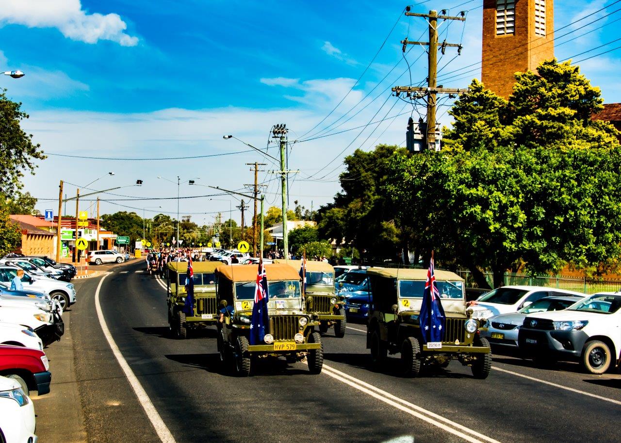 ANZAC Day parade and services